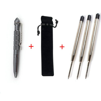 High Quality defence personal Tactical Pen Self Defense Pen Tool Multipurpose Aviation Aluminum Anti-skid Portable