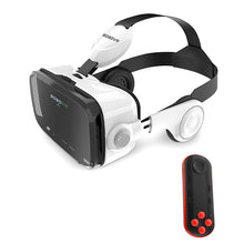 Load image into Gallery viewer, Original BOBOVR Z4 Leather 3D Cardboard Helmet Virtual Reality VR Glasses Headset Stereo BOBO VR for 4-6&#39; Mobile Phone