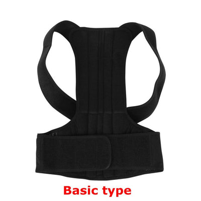 Tlinna Adjustable Back Spine Posture Corrector Adult Humpback Pain Back Support Brace Shoulder Belt Posture Correction