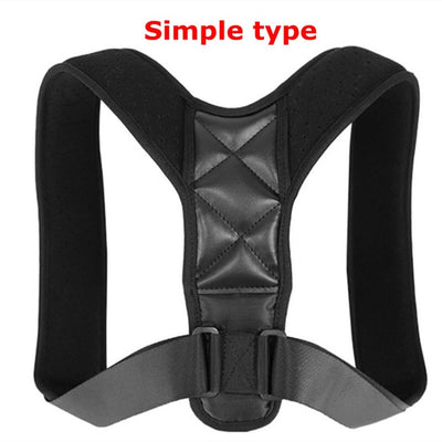 Tlinna Adjustable Back Spine Posture Corrector Adult Humpback Pain Back Support Brace Shoulder Belt Posture Correction