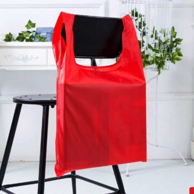 eTya New Fashion Waterproof Shopping Bag Portable Folding Creative Reusable Foldable Shopping Bag Eco Tote Market Grocery Bag