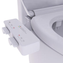 Load image into Gallery viewer, Atalawa Ultra Thin Non-Electric Mechanical Bidet Attachment for Toilet Seat with Dual Self Cleaning Nozzle , Fresh Water Sprayer