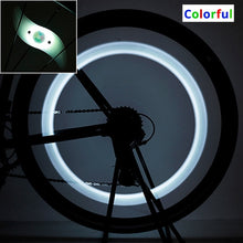 Load image into Gallery viewer, Waterproof bicycle spoke light 3 lighting mode LED bike wheel light easy to install bicycle safety warning light With Battery