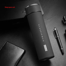 Load image into Gallery viewer, Insulate Thermos tea mug with Strainer mug Temperature Display Coffee cup Stainless steel thermal bottle Vacuum flask with lid