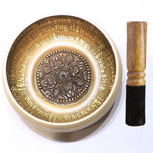 Load image into Gallery viewer, New Belief Singing Bowl Set Mindfulness Mantra Yoga With Mallet Gift Ornament Home Tibetan Chakra Healing Meditation