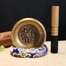 Load image into Gallery viewer, New Belief Singing Bowl Set Mindfulness Mantra Yoga With Mallet Gift Ornament Home Tibetan Chakra Healing Meditation