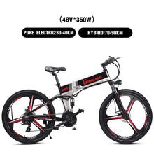 Load image into Gallery viewer, New Electric Bike 21 Speed 10AH 48V 350W 110KM Built-in Lithium battery E bike electric 26&quot; Off road Electric bicycle Folding