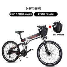Load image into Gallery viewer, New Electric Bike 21 Speed 10AH 48V 350W 110KM Built-in Lithium battery E bike electric 26&quot; Off road Electric bicycle Folding
