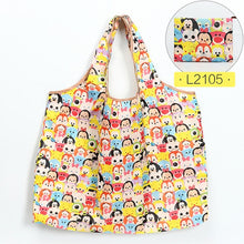 Load image into Gallery viewer, Fashion Printing Foldable Eco-Friendly Shopping Bag Tote Folding Pouch Handbags Convenient Large-capacity for Travel Grocery Bag
