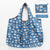 Fashion Printing Foldable Eco-Friendly Shopping Bag Tote Folding Pouch Handbags Convenient Large-capacity for Travel Grocery Bag