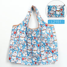 Load image into Gallery viewer, Fashion Printing Foldable Eco-Friendly Shopping Bag Tote Folding Pouch Handbags Convenient Large-capacity for Travel Grocery Bag