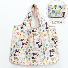 Load image into Gallery viewer, Fashion Printing Foldable Eco-Friendly Shopping Bag Tote Folding Pouch Handbags Convenient Large-capacity for Travel Grocery Bag