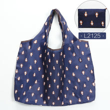 Load image into Gallery viewer, Fashion Printing Foldable Eco-Friendly Shopping Bag Tote Folding Pouch Handbags Convenient Large-capacity for Travel Grocery Bag
