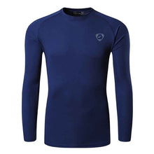 Load image into Gallery viewer, Jeansian Men&#39;s UPF 50+ UV Sun Protection Outdoor Long Sleeve Tee Shirt Tshirt T-Shirt Beach Summer LA245 Navy2