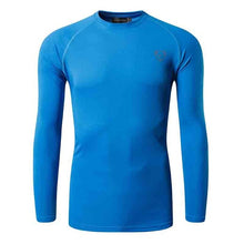 Load image into Gallery viewer, Jeansian Men&#39;s UPF 50+ UV Sun Protection Outdoor Long Sleeve Tee Shirt Tshirt T-Shirt Beach Summer LA245 Navy2