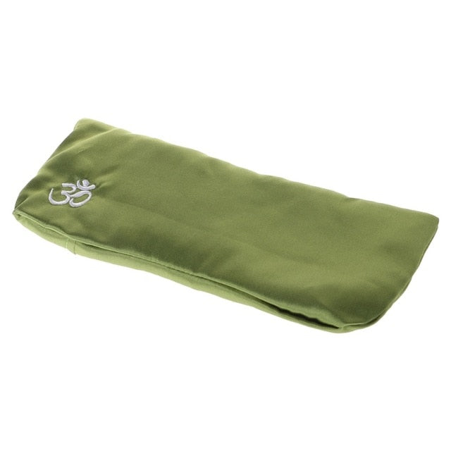 Yoga Eye Pillow Silk Cassia Seed Lavender Massage Relaxation Mask Aromatherapy