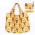 Fashion Printing Foldable Eco-Friendly Shopping Bag Tote Folding Pouch Handbags Convenient Large-capacity for Travel Grocery Bag