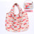 Fashion Printing Foldable Eco-Friendly Shopping Bag Tote Folding Pouch Handbags Convenient Large-capacity for Travel Grocery Bag