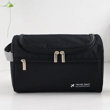 Load image into Gallery viewer, UOSC Men Hanging Cosmetic Bag Business Makeup Case Women Travel Make Up Zipper Organizer Storage Pouch Toiletry Wash Bath Kit