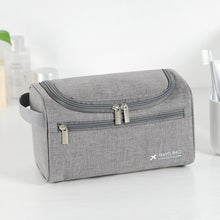 Load image into Gallery viewer, UOSC Men Hanging Cosmetic Bag Business Makeup Case Women Travel Make Up Zipper Organizer Storage Pouch Toiletry Wash Bath Kit