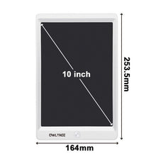 Load image into Gallery viewer, LCD Writing Tablet 10 inch Digital Drawing Electronic Handwriting Pad Message Graphics Board Kids 8.5inch Writing Board