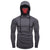 New men's stretch fitness men's ninja uniform hooded long-sleeved T-shirt call of duty skull mask high-quality long-sleeved