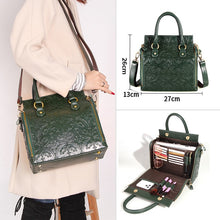 Load image into Gallery viewer, Cobbler Legend Multifunctional Large Genuine Leather Handbag Roomy Organizer Shoulder Crossbody Bag for Women 2019 Lady Tote