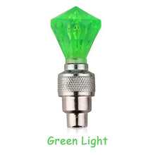 Load image into Gallery viewer, Bicycle Valve Lights Wheel Spokes Tire LED Light with Batteries Tyre Tire Valve Caps Cycling Lantern Lamp MTB Bike Accessories