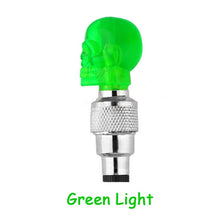 Load image into Gallery viewer, Bicycle Valve Lights Wheel Spokes Tire LED Light with Batteries Tyre Tire Valve Caps Cycling Lantern Lamp MTB Bike Accessories