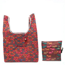 Load image into Gallery viewer, eTya Foldable Recycle Shopping Bag Women Travel Shoulder Grocery Bags Eco Reusable Floral Fruit Vegetable Storage Tote Handbag