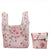 eTya Foldable Recycle Shopping Bag Women Travel Shoulder Grocery Bags Eco Reusable Floral Fruit Vegetable Storage Tote Handbag