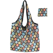 Load image into Gallery viewer, eTya Foldable Recycle Shopping Bag Women Travel Shoulder Grocery Bags Eco Reusable Floral Fruit Vegetable Storage Tote Handbag