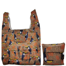 Load image into Gallery viewer, eTya Foldable Recycle Shopping Bag Women Travel Shoulder Grocery Bags Eco Reusable Floral Fruit Vegetable Storage Tote Handbag