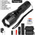 Most Powerful Led flashlight Ultra Bright linterna led torch T6/L2/V6 Zoomable Bicycle Light use AAA 18650 battery Waterproof