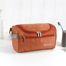 Load image into Gallery viewer, UOSC Men Hanging Cosmetic Bag Business Makeup Case Women Travel Make Up Zipper Organizer Storage Pouch Toiletry Wash Bath Kit