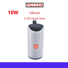 Load image into Gallery viewer, Portable Wireless Bluetooth Speaker 10W column LED stereo bass boombox fm radio subwoofer tf aux usb 3D Surround sound box