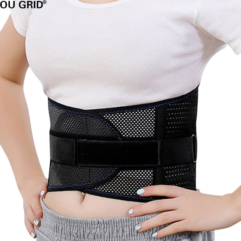 Back Brace Immediate Relief for Back Pain, Herniated Disc, Sciatica, Scoliosis and more ,Breathable Mesh Design with Lumbar Pad