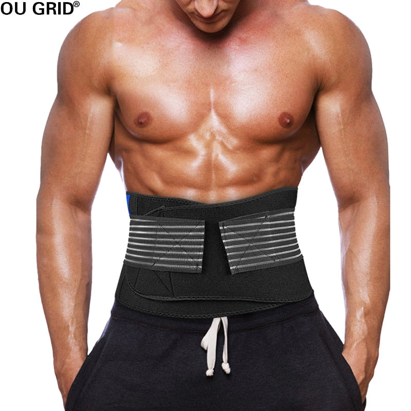 Lumbar Brace Belt Immediate Relief for Back Pain Herniated Disc Sciatica  Breathable Low Back Pad Adjustable Support Straps