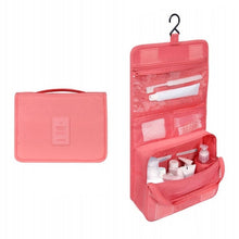 Load image into Gallery viewer, Travel Waterproof Portable Women Cosmetic Organizer Pouch Hanging Wash Bags  Man Toiletry Bag Cute Makeup Neceser Sac Maquillage