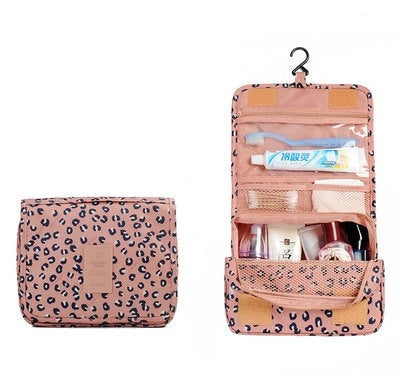 Travel Waterproof Portable Women Cosmetic Organizer Pouch Hanging Wash Bags  Man Toiletry Bag Cute Makeup Neceser Sac Maquillage