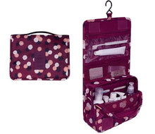 Load image into Gallery viewer, Travel Waterproof Portable Women Cosmetic Organizer Pouch Hanging Wash Bags  Man Toiletry Bag Cute Makeup Neceser Sac Maquillage
