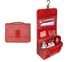 Load image into Gallery viewer, Travel Waterproof Portable Women Cosmetic Organizer Pouch Hanging Wash Bags  Man Toiletry Bag Cute Makeup Neceser Sac Maquillage