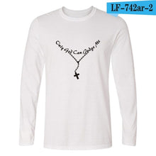 Load image into Gallery viewer, I Love Jesus Christian Long Sleeve T Shirt Men Funny Black Fashion Tshirt Men Brand Casual High Quality Tee Shirt Men Cotton 4XL