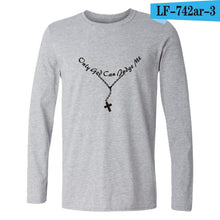 Load image into Gallery viewer, I Love Jesus Christian Long Sleeve T Shirt Men Funny Black Fashion Tshirt Men Brand Casual High Quality Tee Shirt Men Cotton 4XL