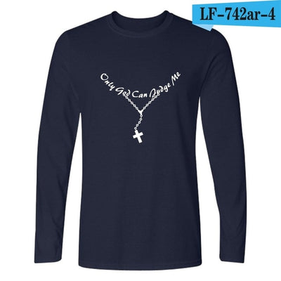 I Love Jesus Christian Long Sleeve T Shirt Men Funny Black Fashion Tshirt Men Brand Casual High Quality Tee Shirt Men Cotton 4XL