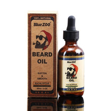 Load image into Gallery viewer, Natural Beard Oil 4 Tastes Beard Wax Balm Hair Loss Products Leave-In Conditioner for Groomed Beard Growth Health Care Tools