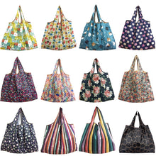 Load image into Gallery viewer, 2018 New Lady Foldable Recycle Shopping Bag Eco Reusable Shopping Tote Bag Cartoon Floral Fruit Vegetable Grocery FS11