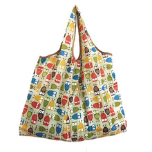 Load image into Gallery viewer, 2018 New Lady Foldable Recycle Shopping Bag Eco Reusable Shopping Tote Bag Cartoon Floral Fruit Vegetable Grocery FS11