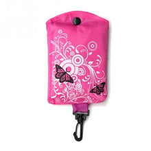 Load image into Gallery viewer, Foldable Shopping Bag Butterfly Flower Oxford Fabric Shoulder Bag Portable Eco-Friendly Grocery Bags Reusable Tote for Ladies