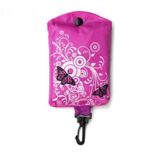Load image into Gallery viewer, Foldable Shopping Bag Butterfly Flower Oxford Fabric Shoulder Bag Portable Eco-Friendly Grocery Bags Reusable Tote for Ladies